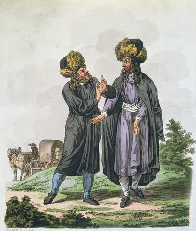 Polish Jews, engraved by William Ellis published in 1804 by Charles Emilius Gold